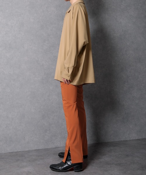 Adoon plain(アドーンプレーン)の「【Adoon plain】【1周年記念アイテム】長袖ドルマンシャツ(シャツ/ブラウス・メンズ・ホワイト/ブラック/ベージュ/ボルドー/ダークブルー・LARGE/MEDIUM)」の10枚目の写真