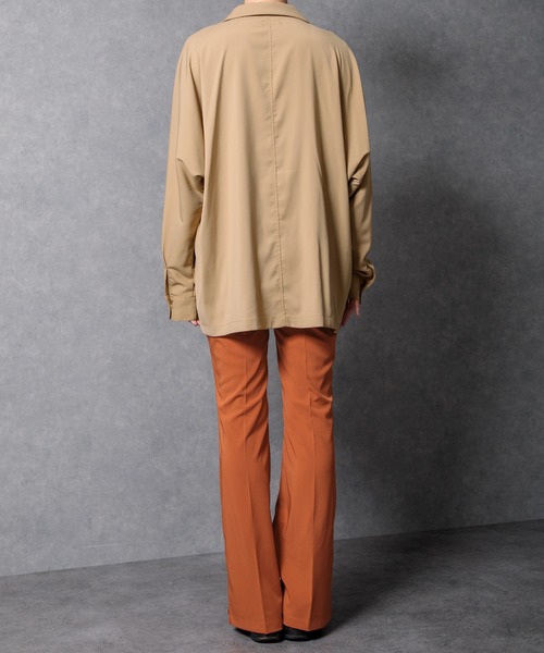 Adoon plain(アドーンプレーン)の「【Adoon plain】【1周年記念アイテム】長袖ドルマンシャツ(シャツ/ブラウス・メンズ・ホワイト/ブラック/ベージュ/ボルドー/ダークブルー・LARGE/MEDIUM)」の9枚目の写真