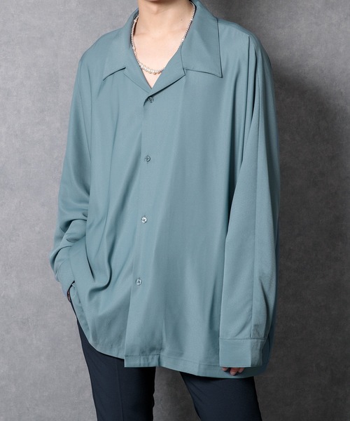 Adoon plain(アドーンプレーン)の「【Adoon plain】【1周年記念アイテム】長袖ドルマンシャツ(シャツ/ブラウス・メンズ・ホワイト/ブラック/ベージュ/ボルドー/ダークブルー・LARGE/MEDIUM)」の21枚目の写真