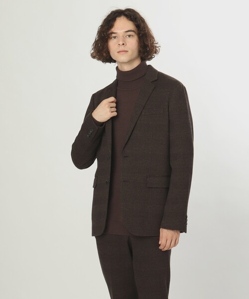 tk.TAKEO KIKUCHI(ティーケータケオキクチ)の「◆コットンウール360度ストレッチジャケット(セットアップ対応)(スーツジャケット・メンズ・ダークブラウン系1/ネイビー系9/チャコールグレー・02/01/04/03)」の18枚目の写真