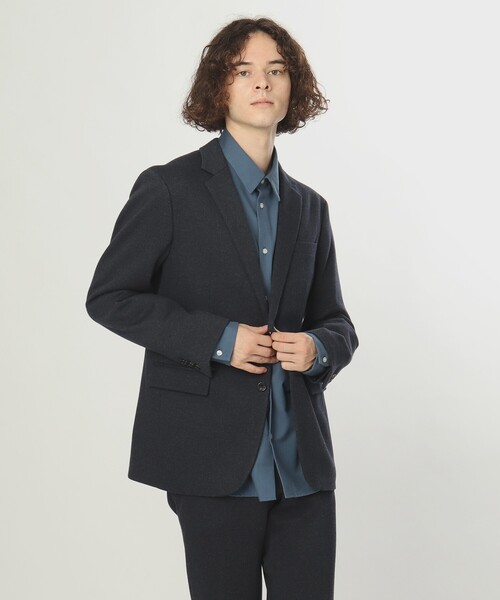 tk.TAKEO KIKUCHI(ティーケータケオキクチ)の「◆コットンウール360度ストレッチジャケット(セットアップ対応)(スーツジャケット・メンズ・ダークブラウン系1/ネイビー系9/チャコールグレー・02/01/04/03)」の13枚目の写真