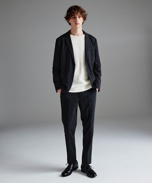 tk.TAKEO KIKUCHI(ティーケータケオキクチ)の「◆コットンウール360度ストレッチジャケット(セットアップ対応)(スーツジャケット・メンズ・ダークブラウン系1/ネイビー系9/チャコールグレー・02/01/04/03)」の17枚目の写真