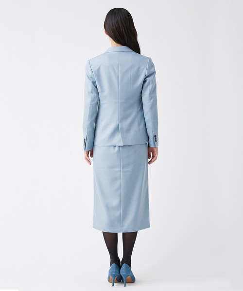 KASHIYAMA（カシヤマ）の「＜ウォッシャブル＞ウールライクポーリーツイルロングタイトスカート（スカート・レディース・ブラウン/ライトブルー/ピンクベージュ/グレー/モカ・マルチサイズ）」の14枚目の写真