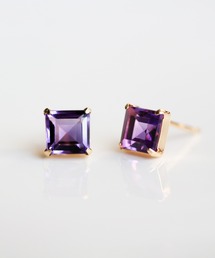 cui-cui | 天然石ピアス | K18YG(ピアス（両耳用）)