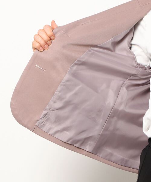 Ank Rouge（アンクルージュ）の「ショート丈シングルテーラードジャケット（テーラードジャケット・レディース・ベージュ/モカ/A・M）」の6枚目の写真