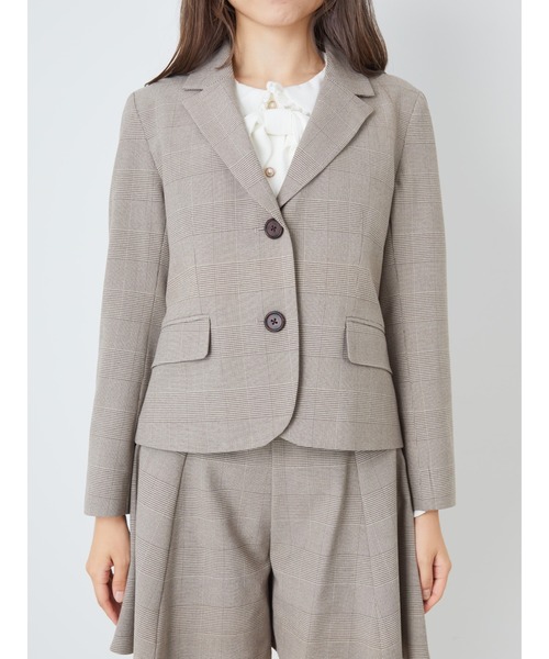 Ank Rouge（アンクルージュ）の「ショート丈シングルテーラードジャケット（テーラードジャケット・レディース・ベージュ/モカ/A・M）」の15枚目の写真