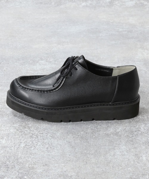 RAGEBLUE(レイジブルー)の「ボリュームソール/チロリアンシューズ/229269(モカシン/デッキシューズ・メンズ・ブラック・LARGE/SMALL/MEDIUM/X-SMALL)」の7枚目の写真