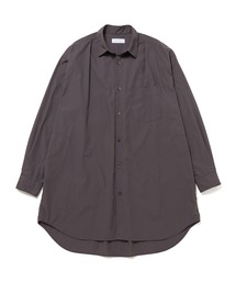 ADAM ET ROPE' | フロントタック コットンブロードシャツチュニック(シャツ/ブラウス)