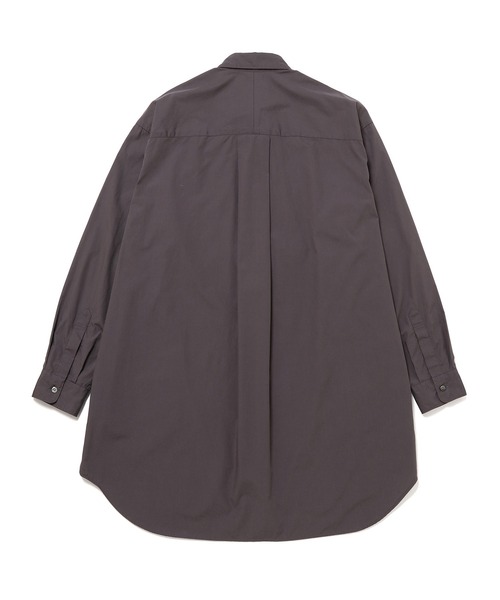 ADAM ET ROPE'(アダムエロペ)の「フロントタック コットンブロード シャツチュニック(シャツ/ブラウス・メンズ・オフホワイト/チャコールグレー/グリーン・M/L)」の13枚目の写真