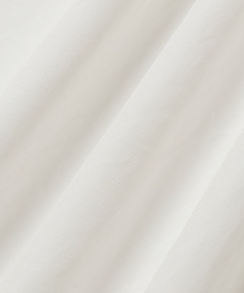 ADAM ET ROPE'(アダムエロペ)の「フロントタック コットンブロード シャツチュニック(シャツ/ブラウス・メンズ・オフホワイト/チャコールグレー/グリーン・M/L)」の7枚目の写真