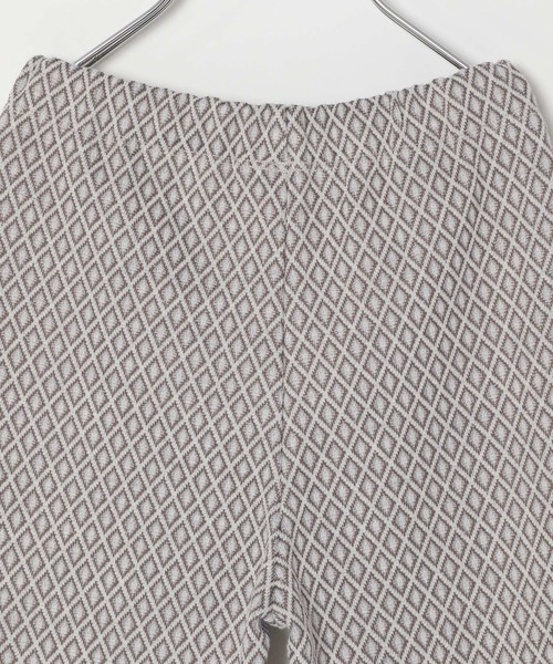 GLOBAL WORK（グローバルワーク）の「【キッズ】カットジャガードパンツ/229101（その他パンツ・キッズ・ホワイト/ブラック・160cm/120cm/150cm/140cm/130cm/100cm/110cm）」の8枚目の写真