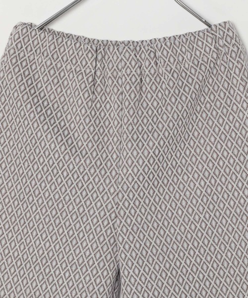 GLOBAL WORK（グローバルワーク）の「【キッズ】カットジャガードパンツ/229101（その他パンツ・キッズ・ホワイト/ブラック・160cm/120cm/150cm/140cm/130cm/100cm/110cm）」の4枚目の写真