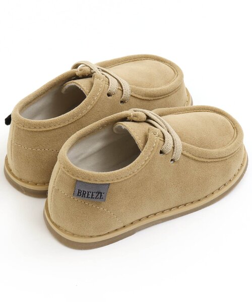BREEZE（ブリーズ）の「モカシン風ブーツ（ブーツ・キッズ・ベージュ/ブラック・17/19/16/18/14/15 ）」の3枚目の写真
