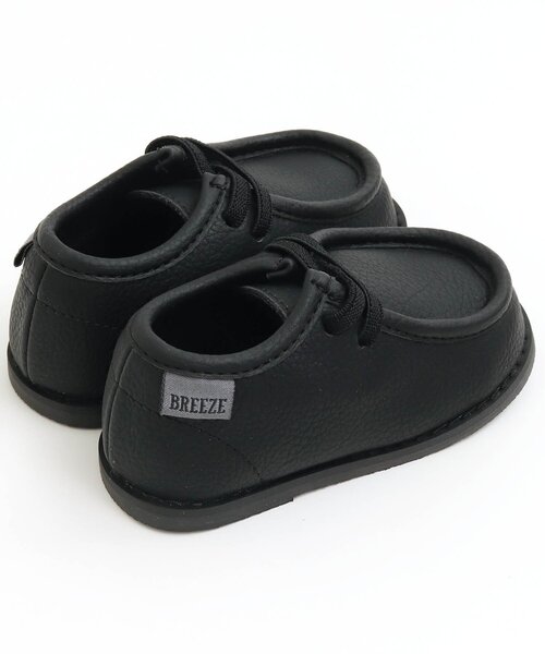 BREEZE（ブリーズ）の「モカシン風ブーツ（ブーツ・キッズ・ベージュ/ブラック・17/19/16/18/14/15 ）」の4枚目の写真