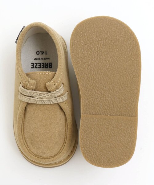 BREEZE（ブリーズ）の「モカシン風ブーツ（ブーツ・キッズ・ベージュ/ブラック・17/19/16/18/14/15 ）」の9枚目の写真