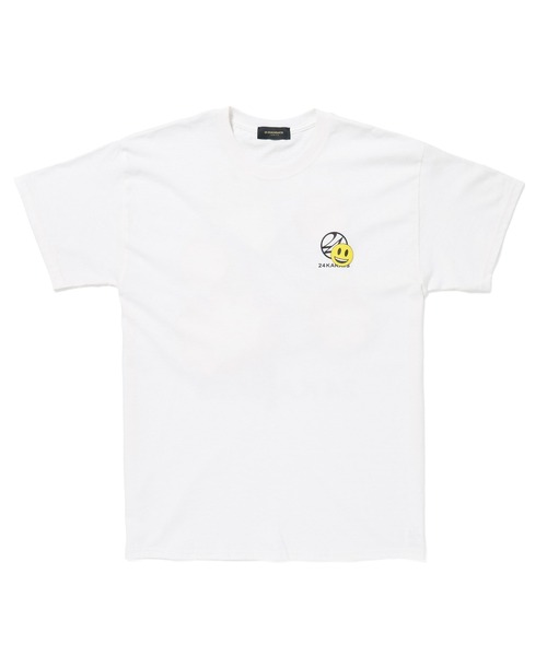 24karats(トゥウェンティーフォーカラッツ)の「Cartoon Logo Tee SS(Tシャツ/カットソー・メンズ・ブラック/ホワイト・SMALL/MEDIUM)」の3枚目の写真