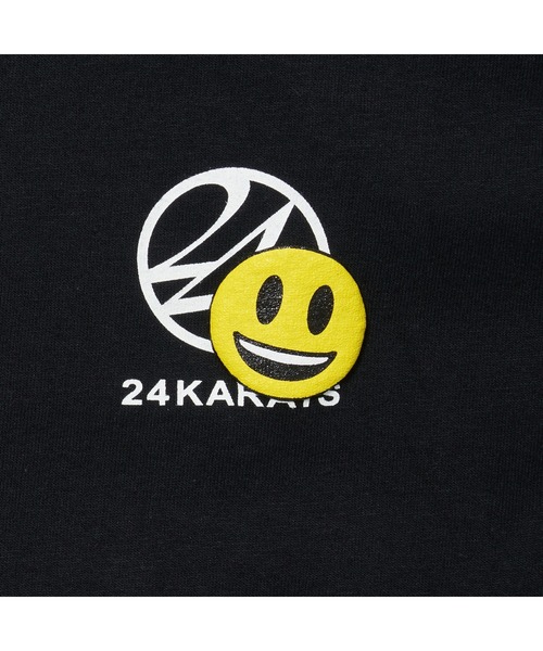 24karats(トゥウェンティーフォーカラッツ)の「Cartoon Logo Tee SS(Tシャツ/カットソー・メンズ・ブラック/ホワイト・SMALL/MEDIUM)」の7枚目の写真