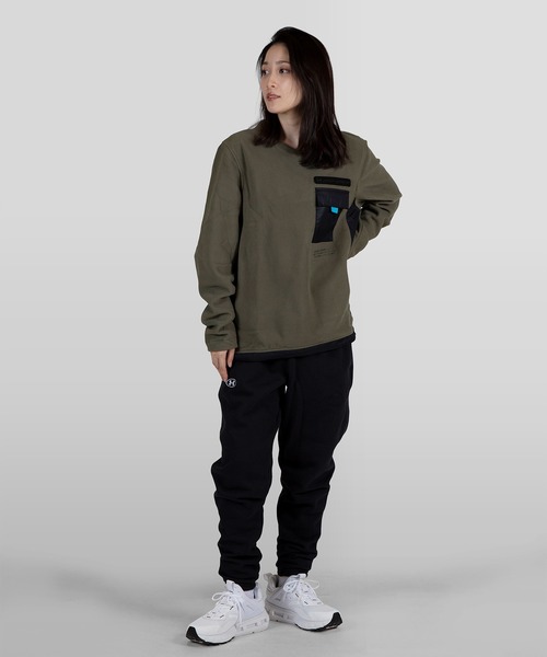 UNDER ARMOUR（アンダーアーマー）の「UAコールドギア インフラレッド ユーティリティー クルー（トレーニング/メンズ）（スウェット・メンズ・ネイビー/カーキ・XXL/XL/L/S/M/3XL）」の6枚目の写真