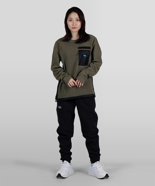 UNDER ARMOUR（アンダーアーマー）の「UAコールドギア インフラレッド ユーティリティー クルー（トレーニング/メンズ）（スウェット・メンズ・ネイビー/カーキ・XXL/XL/L/S/M/3XL）」の7枚目の写真