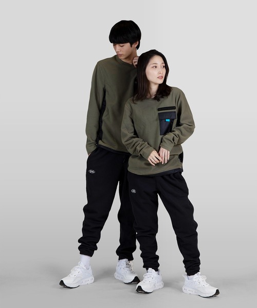 UNDER ARMOUR（アンダーアーマー）の「UAコールドギア インフラレッド ユーティリティー クルー（トレーニング/メンズ）（スウェット・メンズ・ネイビー/カーキ・XXL/XL/L/S/M/3XL）」の9枚目の写真