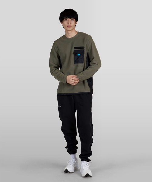 UNDER ARMOUR（アンダーアーマー）の「UAコールドギア インフラレッド ユーティリティー クルー（トレーニング/メンズ）（スウェット・メンズ・ネイビー/カーキ・XXL/XL/L/S/M/3XL）」の11枚目の写真