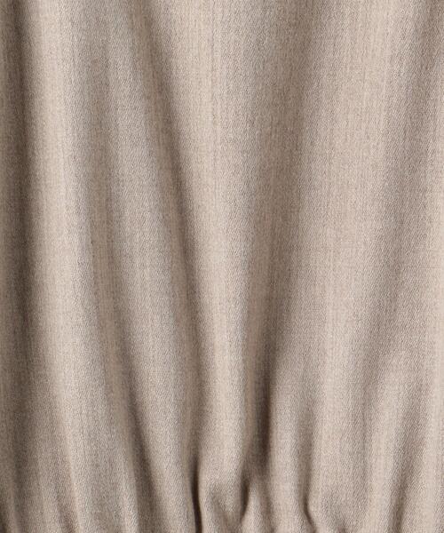 ASTRAET(アストラット)の「<ASTRAET(アストラット)>W/N フラノ クルーネック ブラウス(シャツ/ブラウス・レディース・ダークブラウン/ベージュ・FREE)」の14枚目の写真