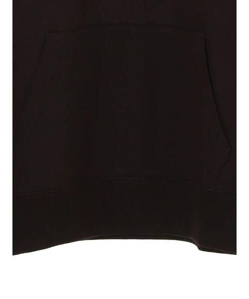 SEVENDAYS=SUNDAY(セブンデイズサンデイ)の「フロッキープリント裏毛パーカーB *(パーカー・レディース・チャコールグレー/ブラウン/アイボリー・S/M/L)」の14枚目の写真