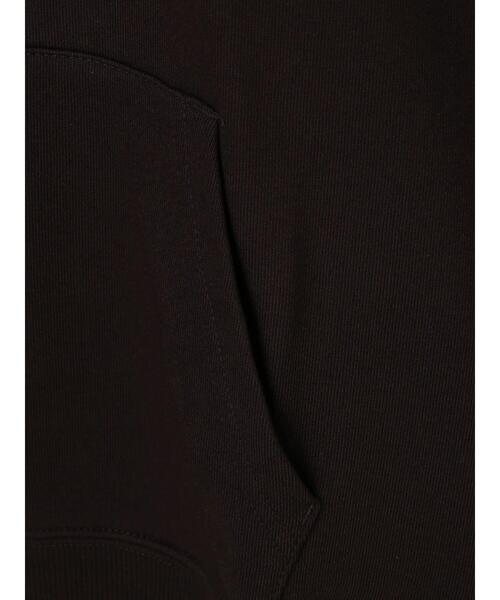 SEVENDAYS=SUNDAY(セブンデイズサンデイ)の「フロッキープリント裏毛パーカーB *(パーカー・レディース・チャコールグレー/ブラウン/アイボリー・S/M/L)」の12枚目の写真