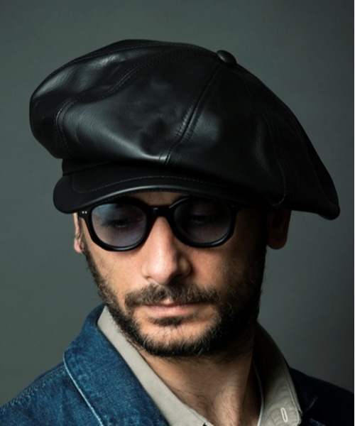 Johnny Leather Casquette / MRFATMAN 2021winter collection