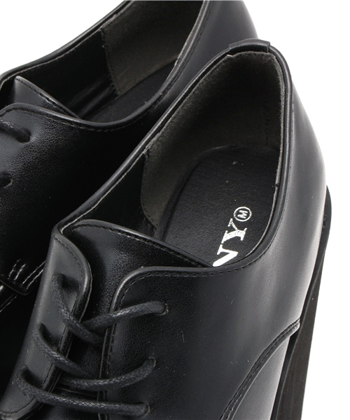 WEGO（ウィゴー）の「WEGO/厚底ヒールシューズ（ブーツ・レディース・ブラック/ブラック系その他・LARGE/MEDIUM）」の10枚目の写真