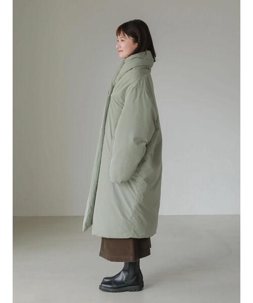AMERICAN HOLIC（アメリカンホリック）の「【WEB限定】ショールカラー中綿コート（ダウンジャケット/コート・レディース・カーキ・FREE）」の16枚目の写真
