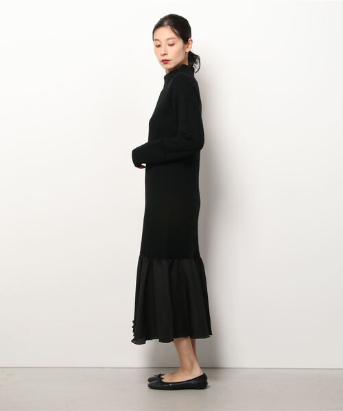 estnation エストネーションアルパカウールドッキングワンピース