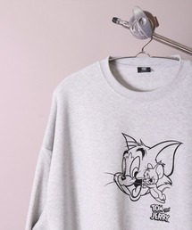 Tom＆Jerry | 【トムとジェリー】【ユニセックス】プリント スウェット プルオーバー(DV)(スウェット)