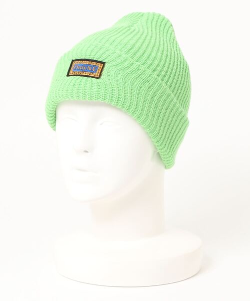 ONLY NY（オンリーニューヨーク）の「【ONLY NY / オンリーニューヨーク】Sedona Beanie（ニットキャップ/ビーニー・メンズ・ネイビー/イエロー・FREE）」の3枚目の写真
