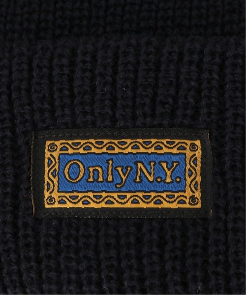 ONLY NY（オンリーニューヨーク）の「【ONLY NY / オンリーニューヨーク】Sedona Beanie（ニットキャップ/ビーニー・メンズ・ネイビー/イエロー・FREE）」の7枚目の写真