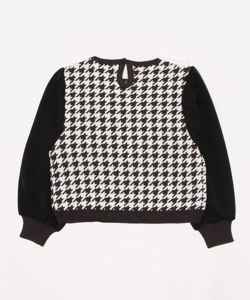 by LOVEiT(バイラビット)の「衿つきニット(ニット/セーター・キッズ・モカ/ブラック/ピンク/ベージュ・130cm/150cm/120cm/140cm/160cm)」の5枚目の写真