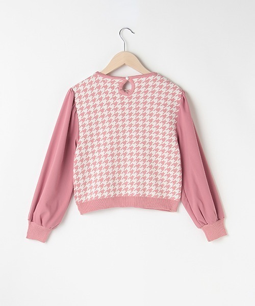 by LOVEiT(バイラビット)の「衿つきニット(ニット/セーター・キッズ・モカ/ブラック/ピンク/ベージュ・130cm/150cm/120cm/140cm/160cm)」の9枚目の写真