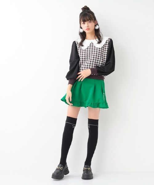 by LOVEiT(バイラビット)の「衿つきニット(ニット/セーター・キッズ・モカ/ブラック/ピンク/ベージュ・130cm/150cm/120cm/140cm/160cm)」の22枚目の写真
