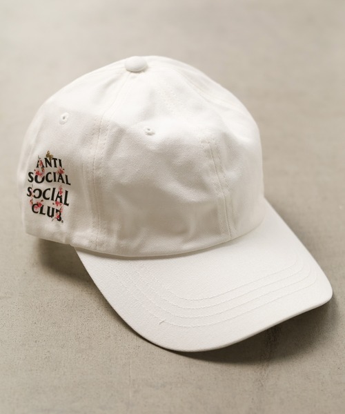 ANTI SOCIAL SOCIAL CLUB(アンチソーシャルソーシャルクラブ)の「【8】【Anti Social Social Club】KKOCH CAP(キャップ・メンズ・ホワイト/ブラック・FREE)」の1枚目の写真