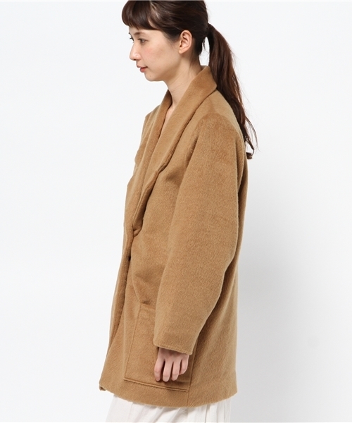 Kastane（カスタネ）の「【Kastane】NEW　SIZE中綿BIGジャケット（その他アウター・レディース・キャメル/グレー/ネイビー・FREE）」の5枚目の写真