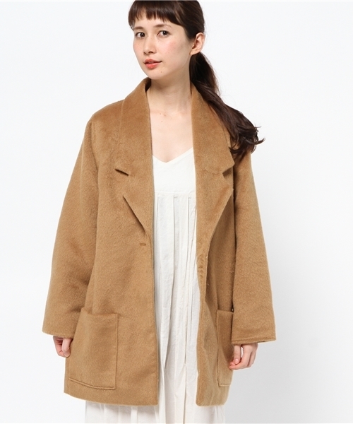 Kastane（カスタネ）の「【Kastane】NEW　SIZE中綿BIGジャケット（その他アウター・レディース・キャメル/グレー/ネイビー・FREE）」の9枚目の写真