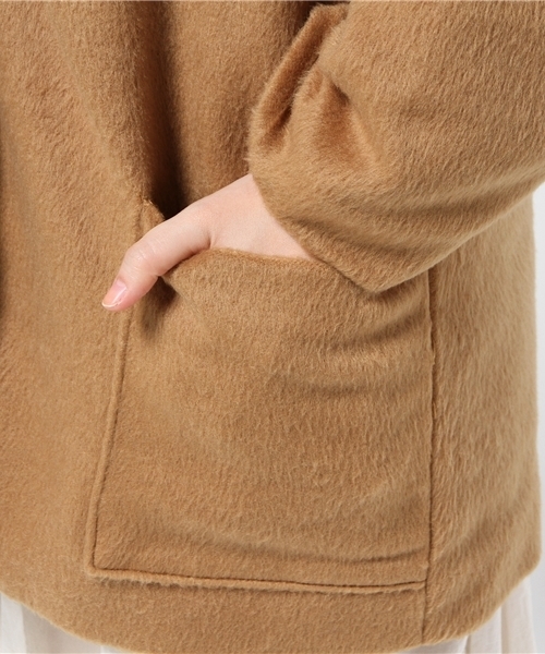 Kastane（カスタネ）の「【Kastane】NEW　SIZE中綿BIGジャケット（その他アウター・レディース・キャメル/グレー/ネイビー・FREE）」の12枚目の写真