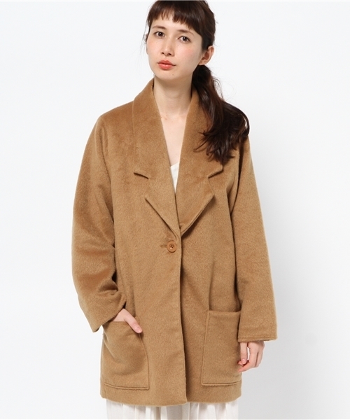 Kastane（カスタネ）の「【Kastane】NEW　SIZE中綿BIGジャケット（その他アウター・レディース・キャメル/グレー/ネイビー・FREE）」の7枚目の写真