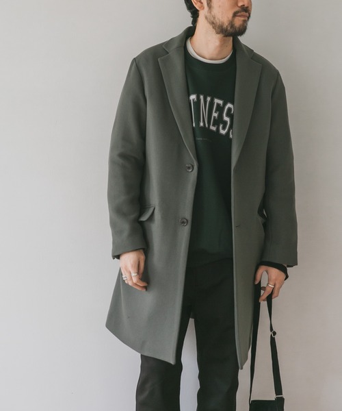 URBAN RESEARCH DOORS(アーバンリサーチドアーズ)の「チェスターコート(チェスターコート・メンズ・ブラック系その他/ベージュ系その他/グリーン系その他/チェック・38/40)」の11枚目の写真