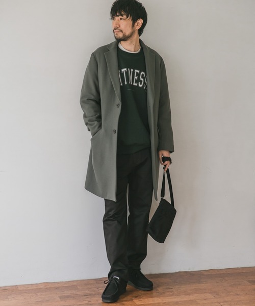 URBAN RESEARCH DOORS(アーバンリサーチドアーズ)の「チェスターコート(チェスターコート・メンズ・ブラック系その他/ベージュ系その他/グリーン系その他/チェック・38/40)」の17枚目の写真