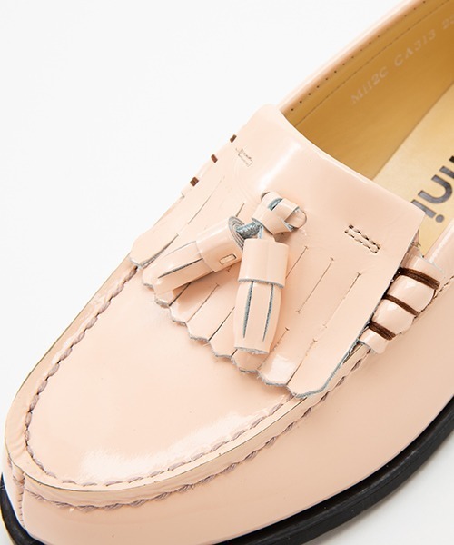 Casselini(キャセリーニ)の「【HARUTA×Casselini】Casselini(キャセリーニ)タッセルローファー(ローファー・レディース・アイボリー/ピンク/ブラック・23㎝/23.5㎝/24.5㎝/24㎝/22.5㎝)」の9枚目の写真