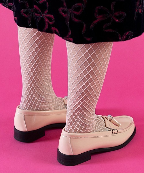 Casselini(キャセリーニ)の「【HARUTA×Casselini】Casselini(キャセリーニ)タッセルローファー(ローファー・レディース・アイボリー/ピンク/ブラック・23㎝/23.5㎝/24.5㎝/24㎝/22.5㎝)」の5枚目の写真