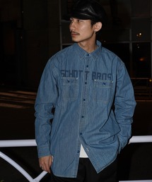 schott | 【WEB LIMITED】Schott/ショット/CHAMBREY SHIRT/シャンブレーシャツ(シャツ/ブラウス)