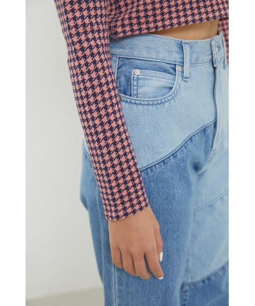 LAGUA GEM(ラグアジェム)の「HOUNDSTOOT COMPACT POLO(ニット/セーター・レディース・ネイビー/ライトグリーン/ライトパープル・FREE)」の17枚目の写真