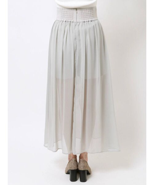 dazzlin(ダズリン)の「インナーパンツ付きシフォンフリルスカート(スカート・レディース・グレー/オレンジ・SMALL/MEDIUM)」の17枚目の写真